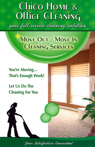 Graphic design for Chico Cleaning