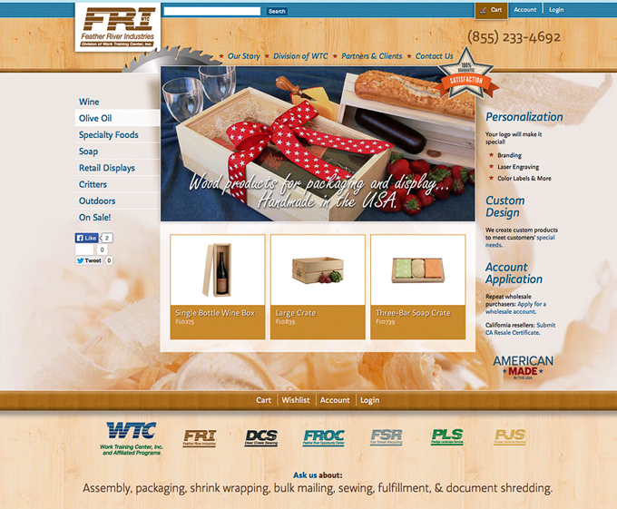 Graphic Design and Web design for FRI