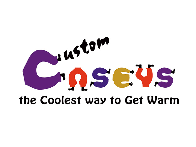 Graphic design, logo design for Custom Caseys