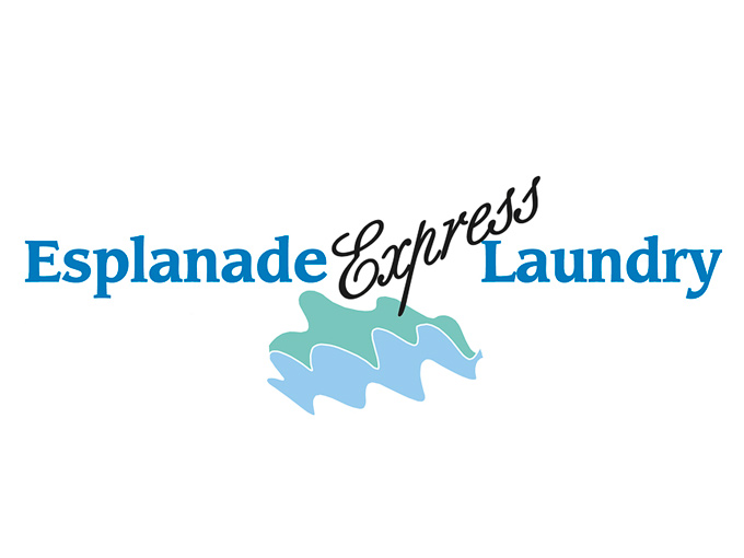 Graphic design, logo design for Esplanade Express Laundry